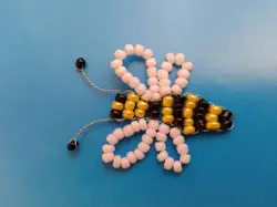 Пчела из бисера