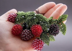 Овощи фрукты ягоды из бисера