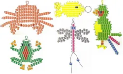 Фигурки из бисера с леской для начинающих