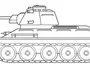 Раскраска танк левиафан