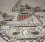 Раскраска танк левиафан