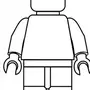 Лего человечки раскраска