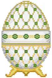 Пасхальное яйцо вышивка из бисера