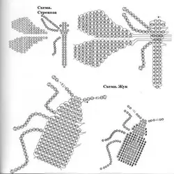 Объемные животные из бисера крестиком