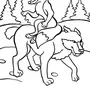 Раскраска Лиса И Волк