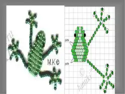 Лягушка Из Бисера Для Детей