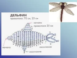 Морской Конек Из Бисера Параллельным Плетением