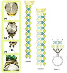 Ремешок Для Часов Из Бисера И Бусин