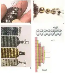 Сколько надо лески на браслет из бисера