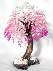 Сакура дерево из бисера