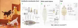 Объемный кот из бисера параллельное плетение