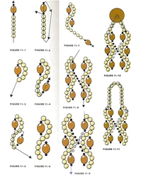 Поэтапное плетение из бисера