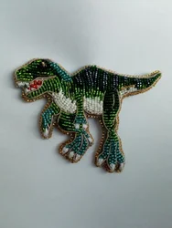 Динозавр Из Бисера Фото