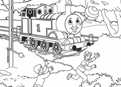 Безопасность на железной дороге для детей раскраски