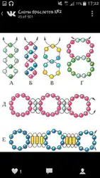 Браслеты из крупного бисера для начинающих