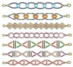 Способы Плетения Из Бисера Браслетов Из