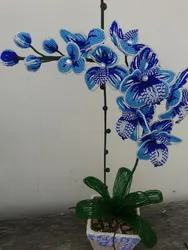 Орхидея Из Бисера Картинки