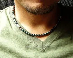Ожерелье на шею из бисера мужские