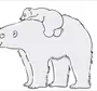 Белый Медведь Раскраска Для Детей