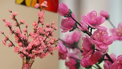 Цветы Сакуры Из Бисера Своими Руками