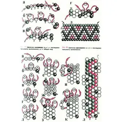 Кольца из бисера плетение мозаика