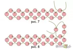 Бисероплетение для начинающих на нитке
