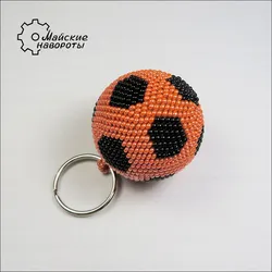 Объемный Футбольный Мяч Из Бисера