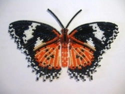 Очень красивые бабочки из бисера