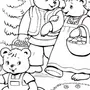Сказки три медведя раскраска