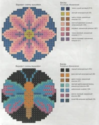 Вышивка крестом из бисера