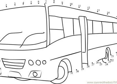 Школьный автобус раскраска