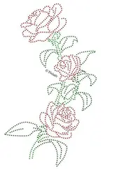 Рисунок из бисера цветы