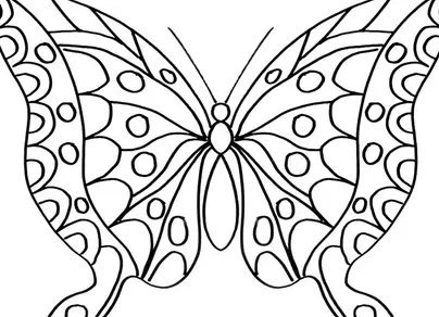 Бабочки раскраски распечатать