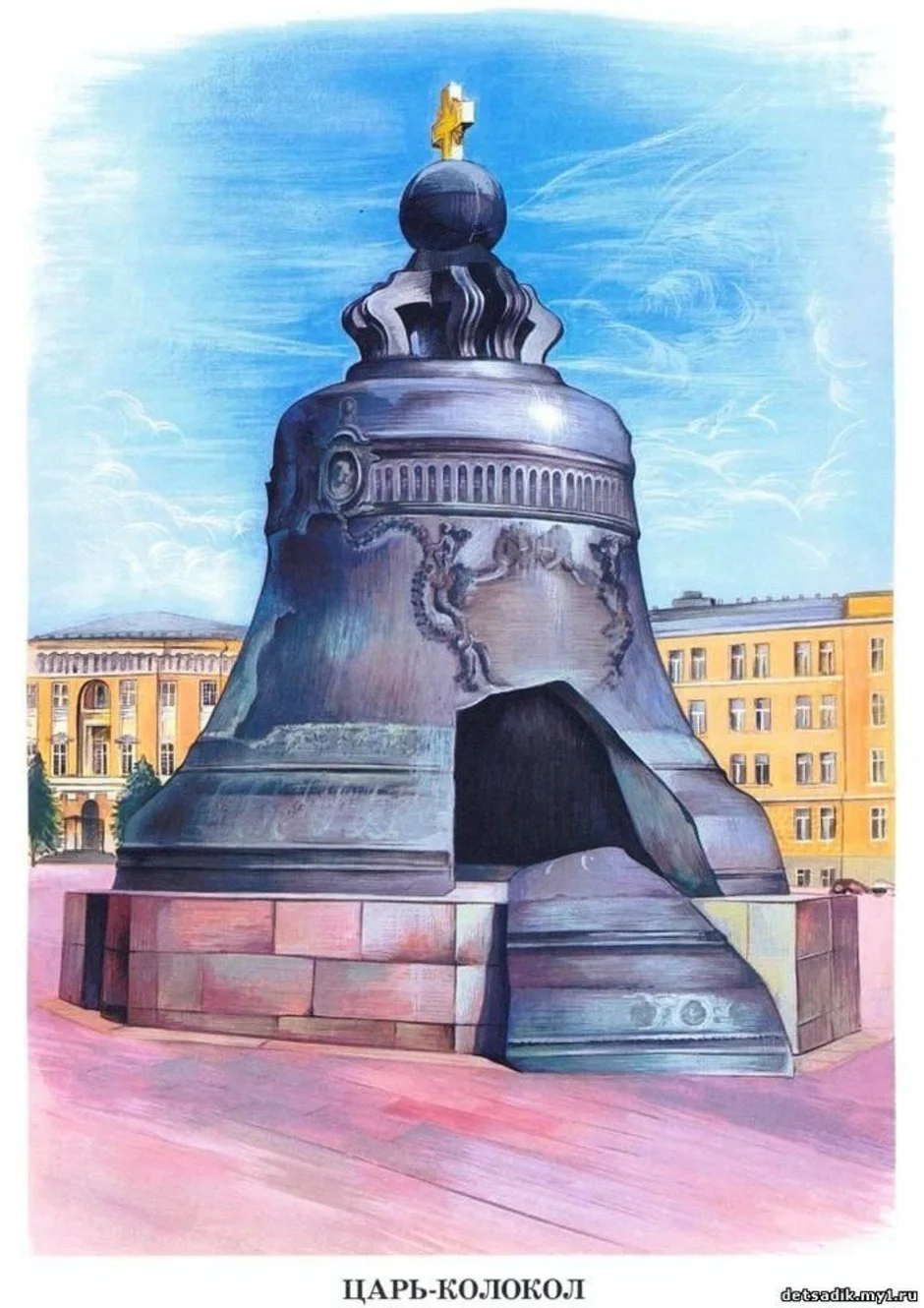 Царь колокол достопримечательности москвы