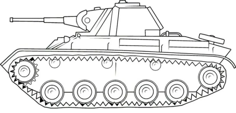 Танки раскраска